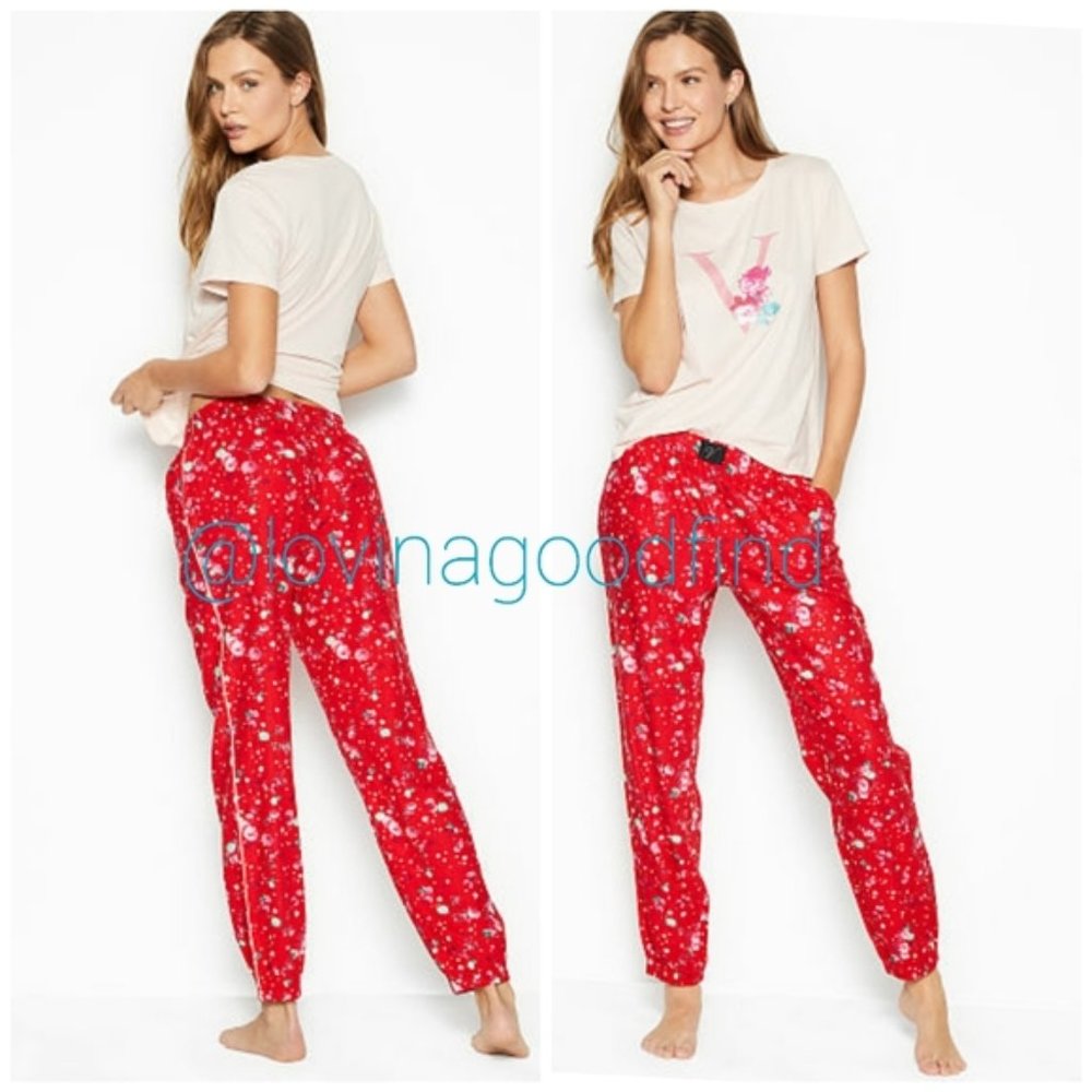VICTORIA'S SECRET Cotton & Flannel Lounge PJs NWT sz XL